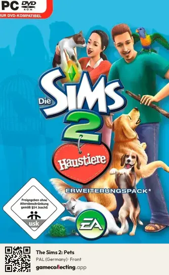 The Sims 2: Pets Computer, Germany box front