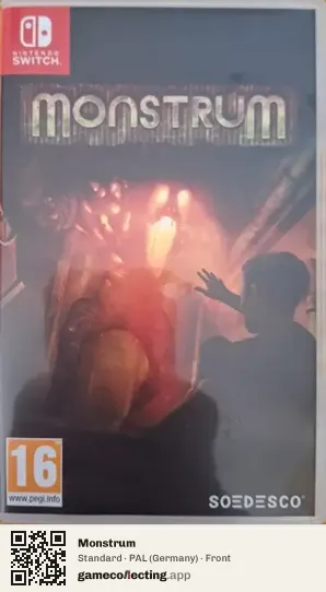 Monstrum Nintendo Switch, Germany box front