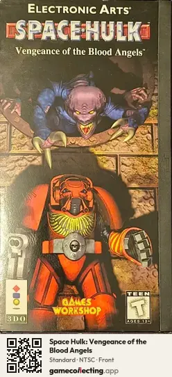 Space Hulk: Vengeance of the Blood Angels 3DO Interactive Multiplayer, NTSC box front