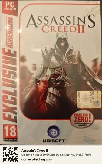Assassin's Creed II Computer, Italy box front