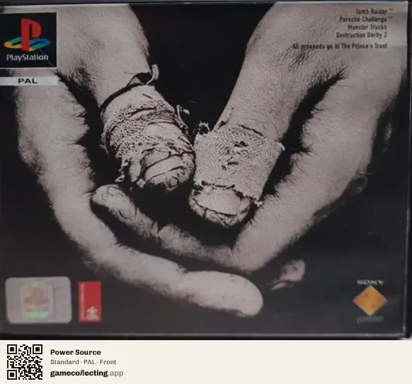 Power Source PlayStation, PAL box front