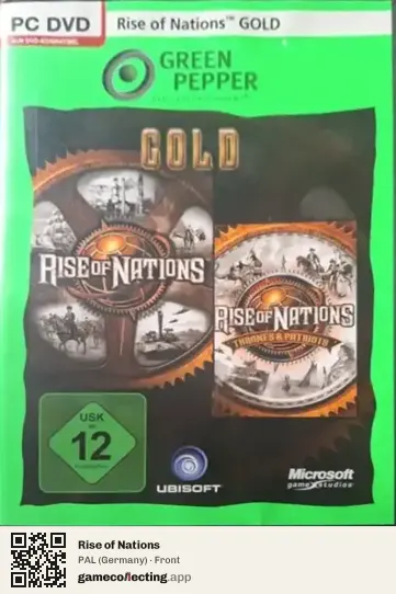 Rise of Nations Computer, Germany box front