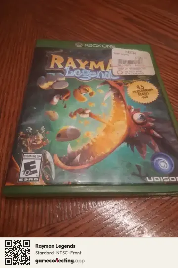 Rayman Legends Xbox One, NTSC box front