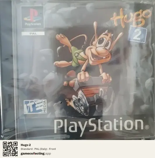 Hugo 2 PlayStation, Italy box front