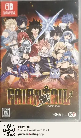 Fairy Tail Nintendo Switch, Asia box front