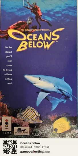 Oceans Below 3DO Interactive Multiplayer, NTSC box front