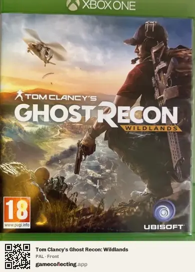 Tom Clancy's Ghost Recon: Wildlands Xbox One, PAL box front