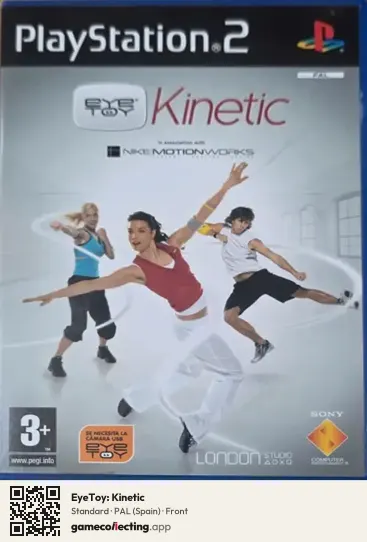 EyeToy: Kinetic PlayStation 2, Spain box front