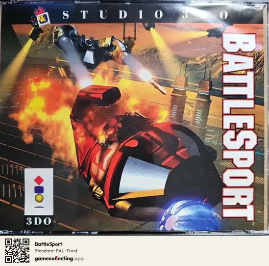 BattleSport 3DO Interactive Multiplayer, PAL box front