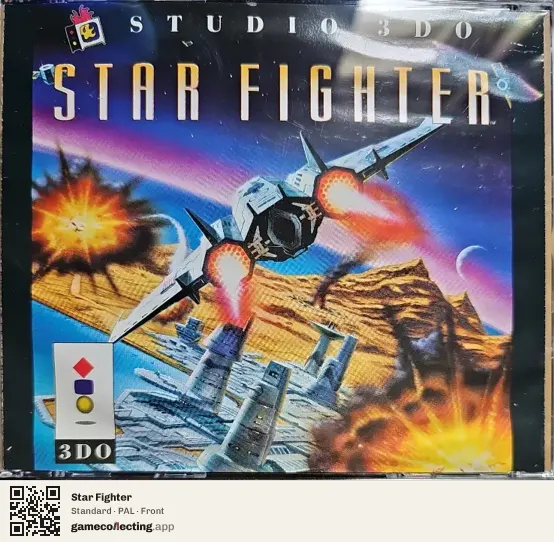 Star Fighter 3DO Interactive Multiplayer, PAL box front