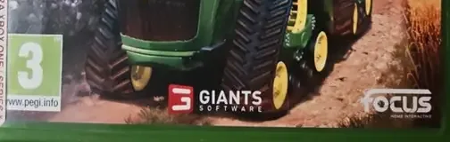 Farming Simulator 19, the USK square on its front