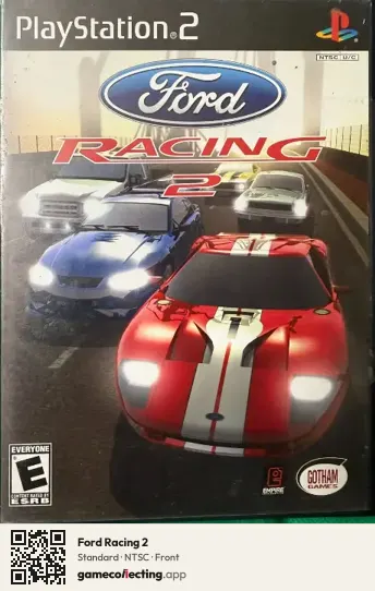 Ford Racing 2 PlayStation 2, NTSC box front