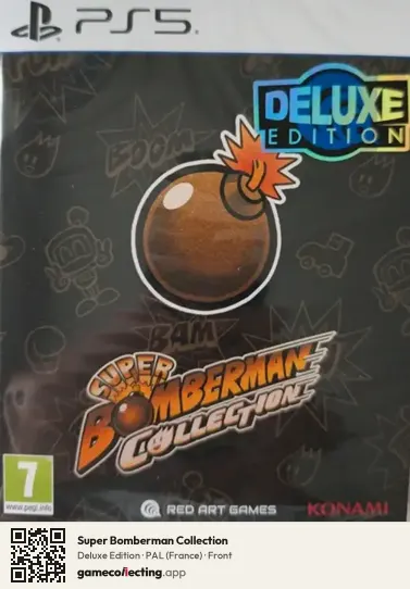 Super Bomberman Collection PlayStation 5, France box front