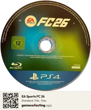 EA Sports FC 26 PlayStation 4, PAL disc