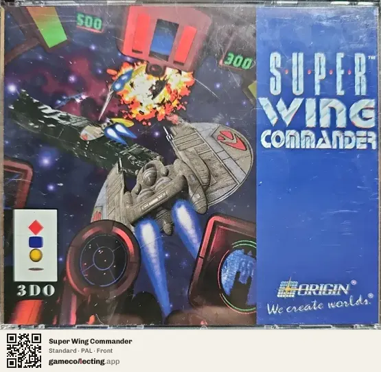 Super Wing Commander 3DO Interactive Multiplayer, PAL box front