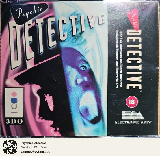 Psychic Detective 3DO Interactive Multiplayer, PAL box front