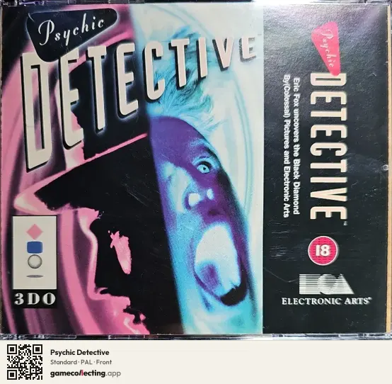 Psychic Detective 3DO Interactive Multiplayer, PAL box front
