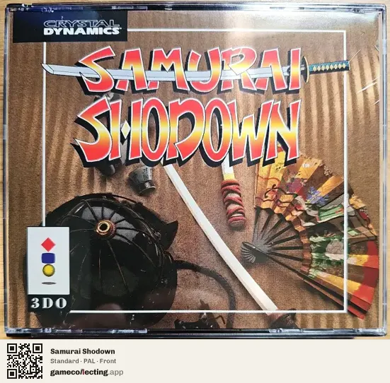 Samurai Shodown 3DO Interactive Multiplayer, PAL box front