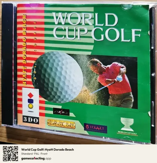 World Cup Golf: Hyatt Dorado Beach 3DO Interactive Multiplayer, PAL box front