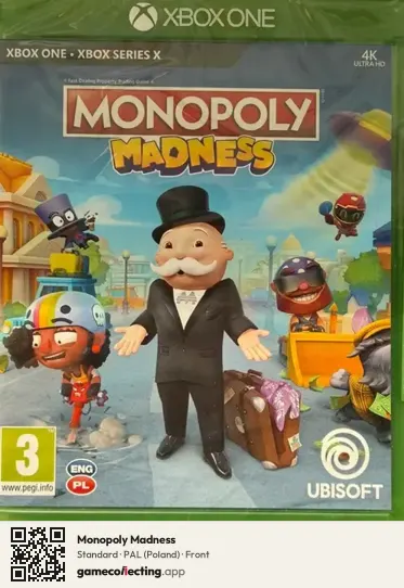 Monopoly Madness Xbox One, Poland box front