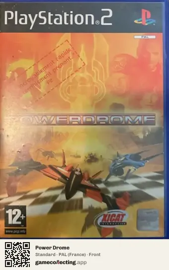 Power Drome PlayStation 2, France box front