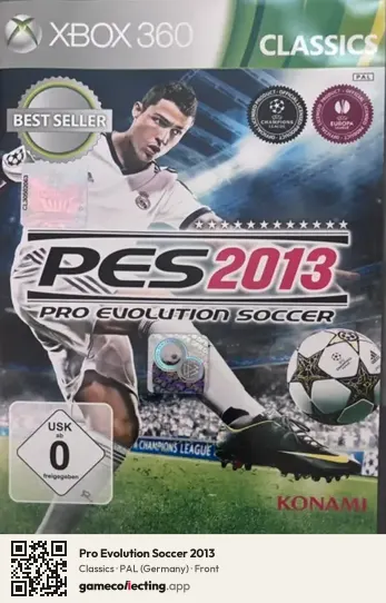 Pro Evolution Soccer 2013 Xbox 360, Germany box front