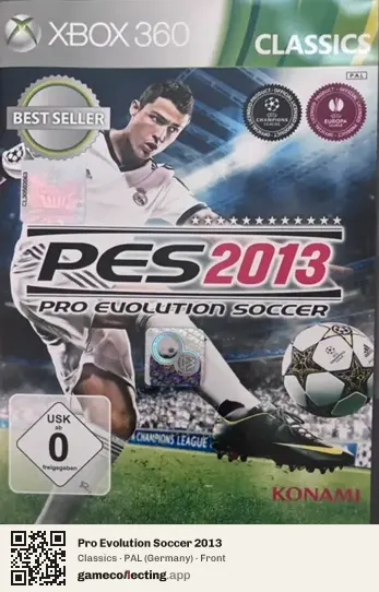 Pro Evolution Soccer 2013 Xbox 360, Germany box front