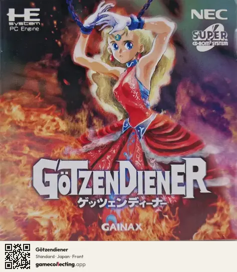 Götzendiener TurboGrafx-CD, Japan box front
