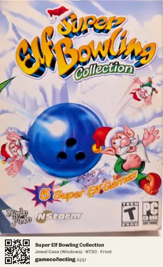 Super Elf Bowling Collection Computer, NTSC box front