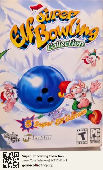 Super Elf Bowling Collection Computer, NTSC box front