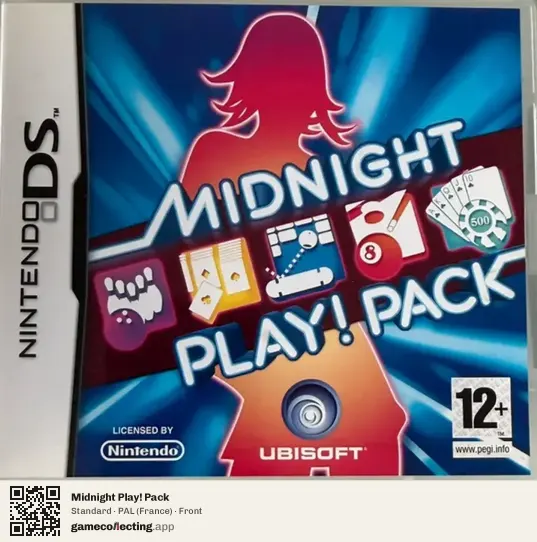 Midnight Play! Pack Nintendo DS, France box front