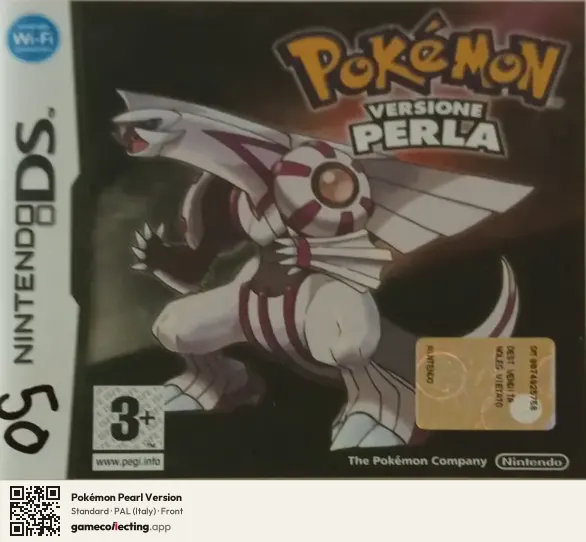 Pokémon Pearl Version Nintendo DS, Italy box front