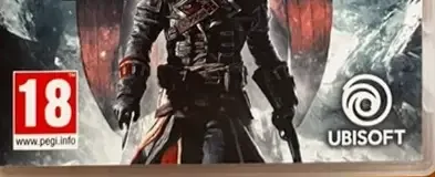 Assassin's Creed: The Rebel Collection, the PEGI square on its front