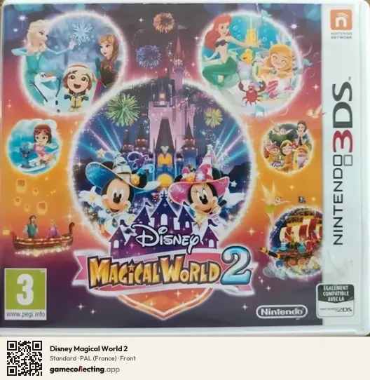 Disney Magical World 2 Nintendo 3DS, France box front
