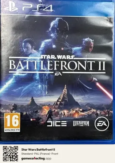 Star Wars Battlefront II PlayStation 4, France box front