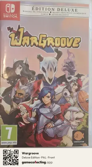 Wargroove Nintendo Switch, PAL box front
