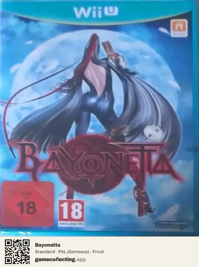 Bayonetta Nintendo Wii U, Germany box front