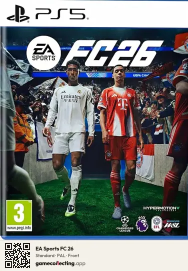 EA Sports FC 26 PlayStation 5, PAL box front