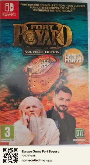 Escape Game Fort Boyard Nintendo Switch, PAL box front
