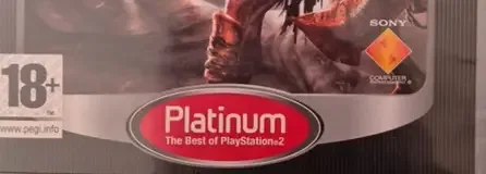 God of War II, the PEGI square on its front