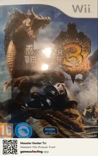 Monster Hunter Tri Nintendo Wii, France box front
