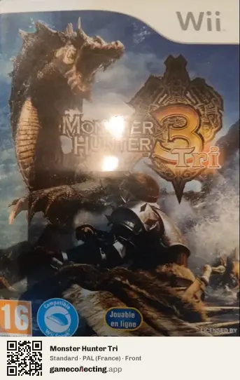 Monster Hunter Tri Nintendo Wii, France box front