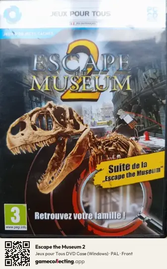 Escape the Museum 2 Computer, PAL box front