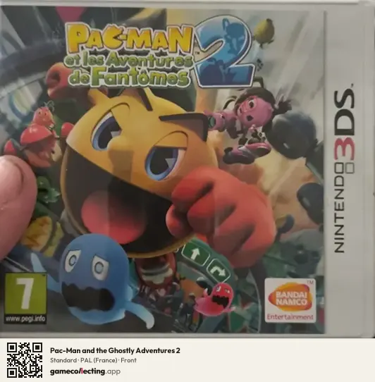 Pac-Man and the Ghostly Adventures 2 Nintendo 3DS, France box front