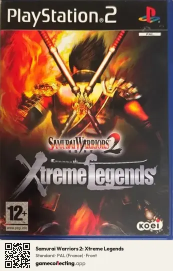 Samurai Warriors 2: Xtreme Legends PlayStation 2, France box front