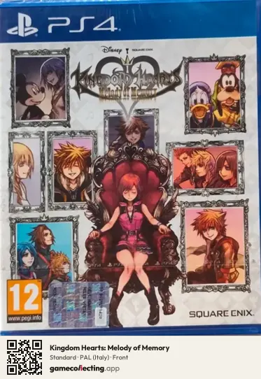Kingdom Hearts: Melody of Memory PlayStation 4, Italy box front