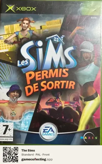 The Sims Xbox, PAL box front