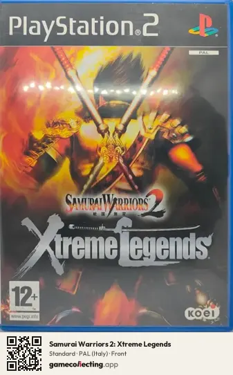 Samurai Warriors 2: Xtreme Legends PlayStation 2, Italy box front
