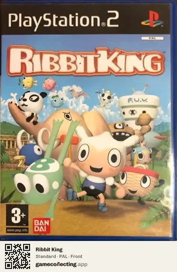 Ribbit King PlayStation 2, PAL box front