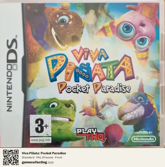Viva Piñata: Pocket Paradise Nintendo DS, France box front